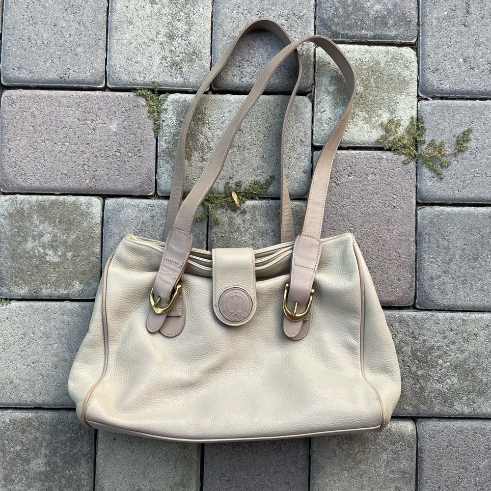 Vintage, Liz Claiborne, All Leather Two Strap Tote